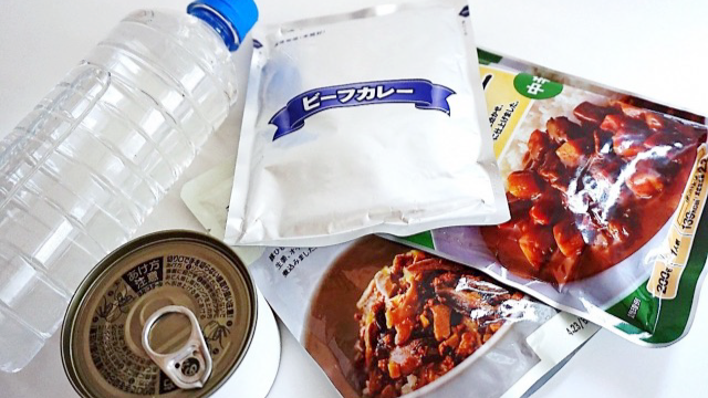 備蓄品を利用した簡単調理