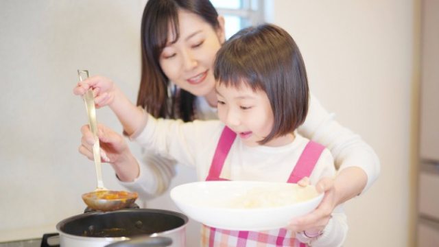 幼児のための食事の教室