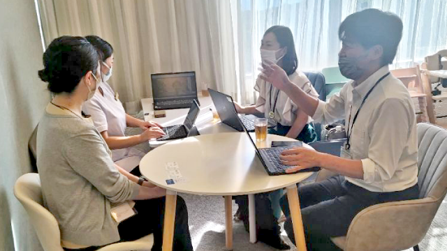 事業者訪問
