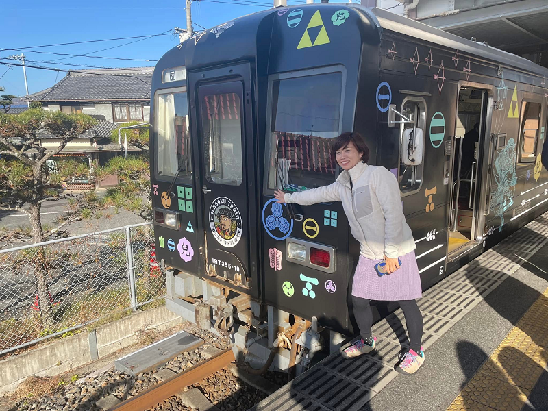 ラッピング列車