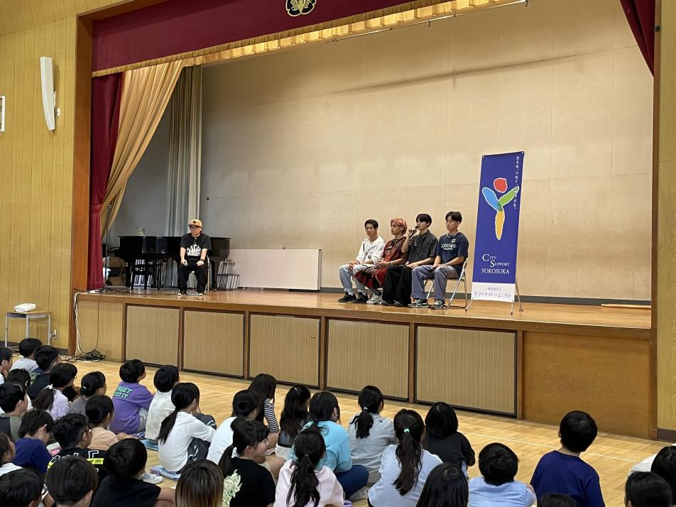 パルクール学校訪問2(神明小学校)