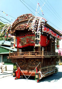 走水の山車（だし）