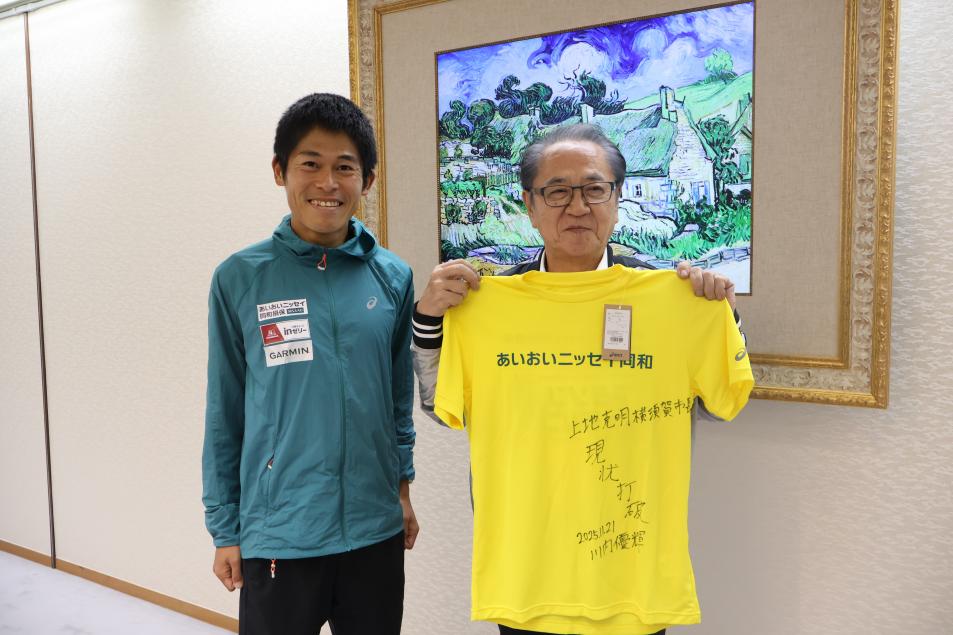 R7川内選手表敬訪問4