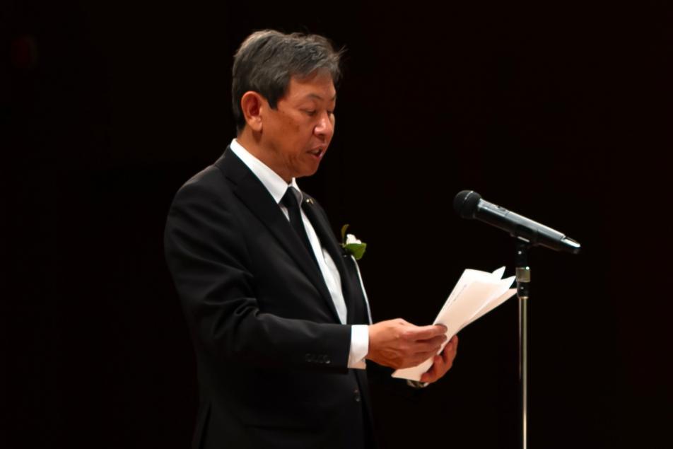 追悼のことば(横須賀市議会議長)