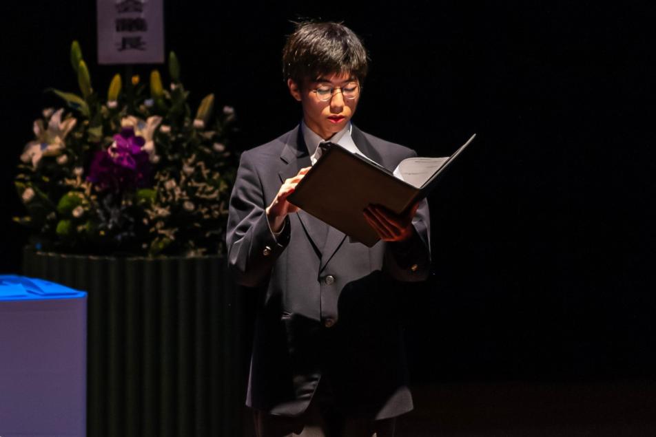 戦争体験手記の朗読(横須賀総合高等学校)