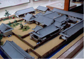 浦賀奉行所の復元模型