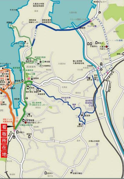 吉井・久里浜の地図