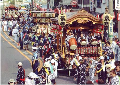 西叶神社例大祭