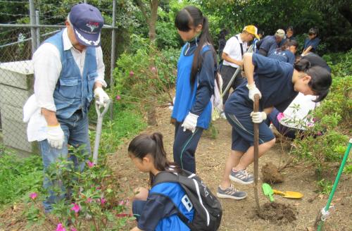 令和元年度つつじ植樹写真2