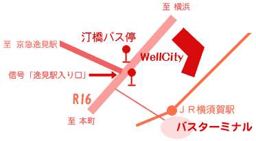 周辺バス停の地図