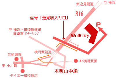 自家用車アクセスマップ