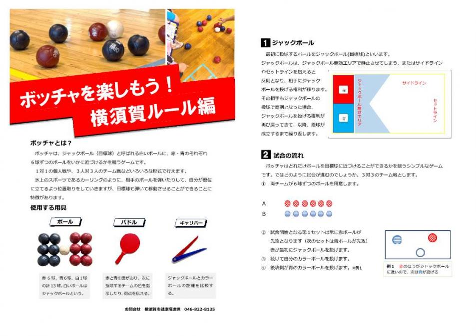 ボッチャチラシ1