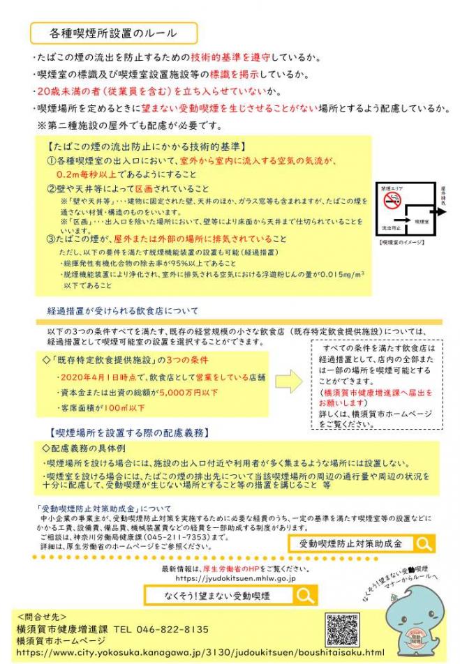 施設向けチラシ裏
