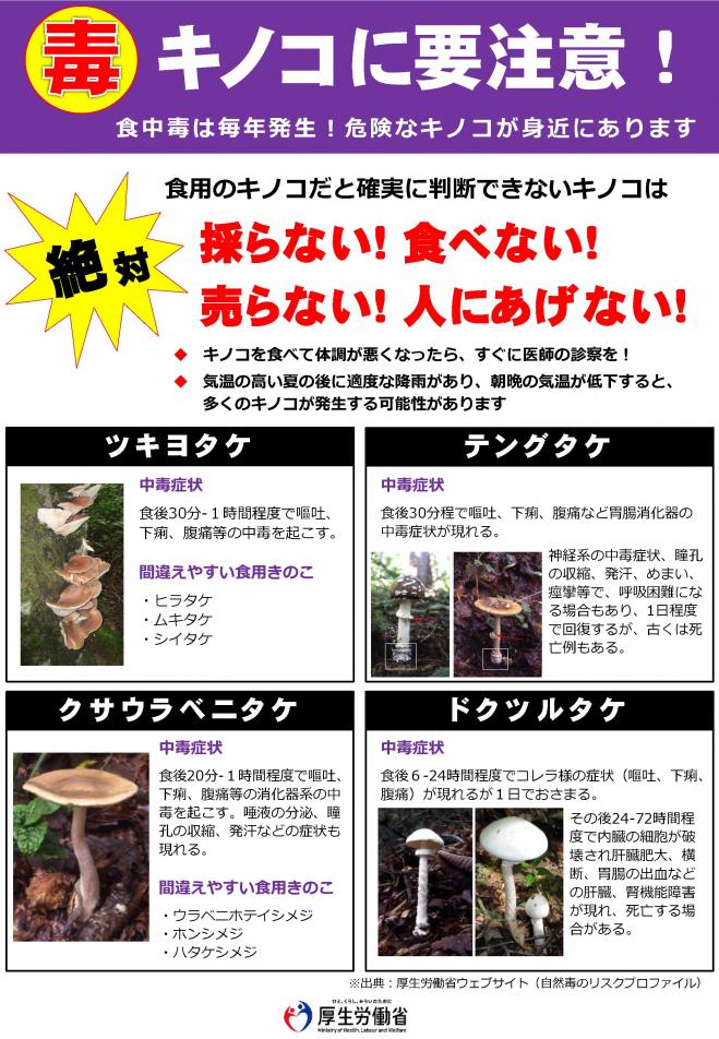 毒キノコ