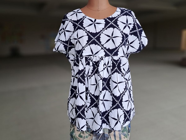 浴衣のブラウス2