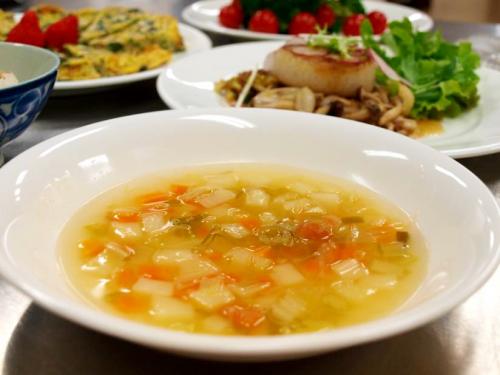 ニンジンレシピ（野菜スープ）