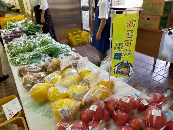 よこすか野菜市in市役所