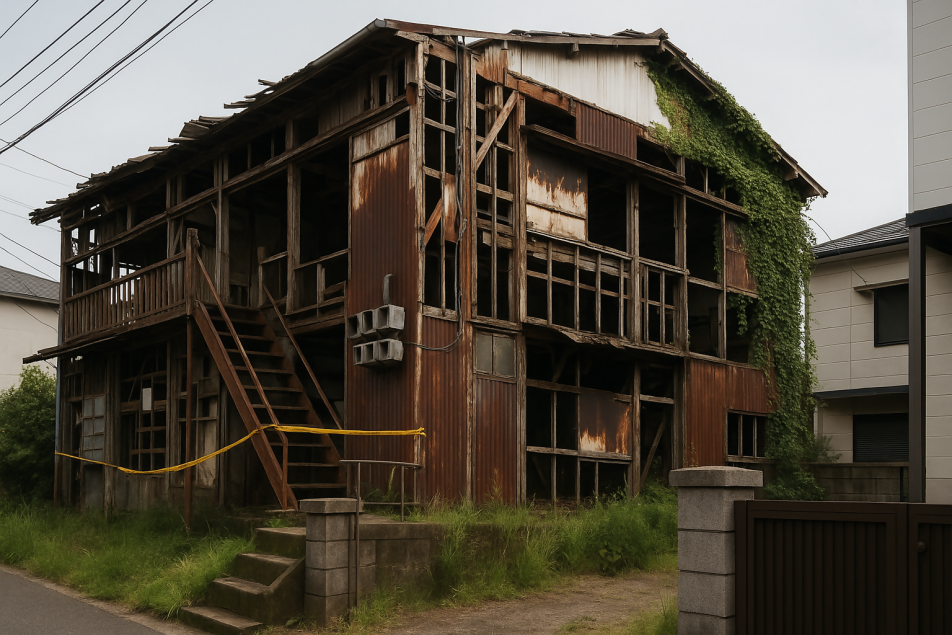 老朽空き家イメージ