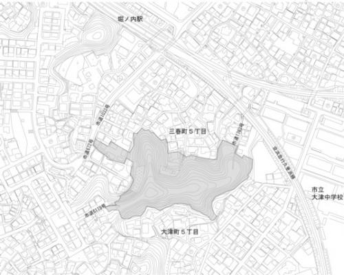 別図1横須賀見晴らしの丘景観推進地区の区域