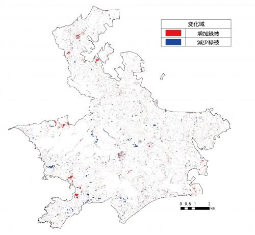 緑被変化図