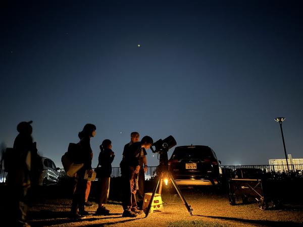 星空観察会写真
