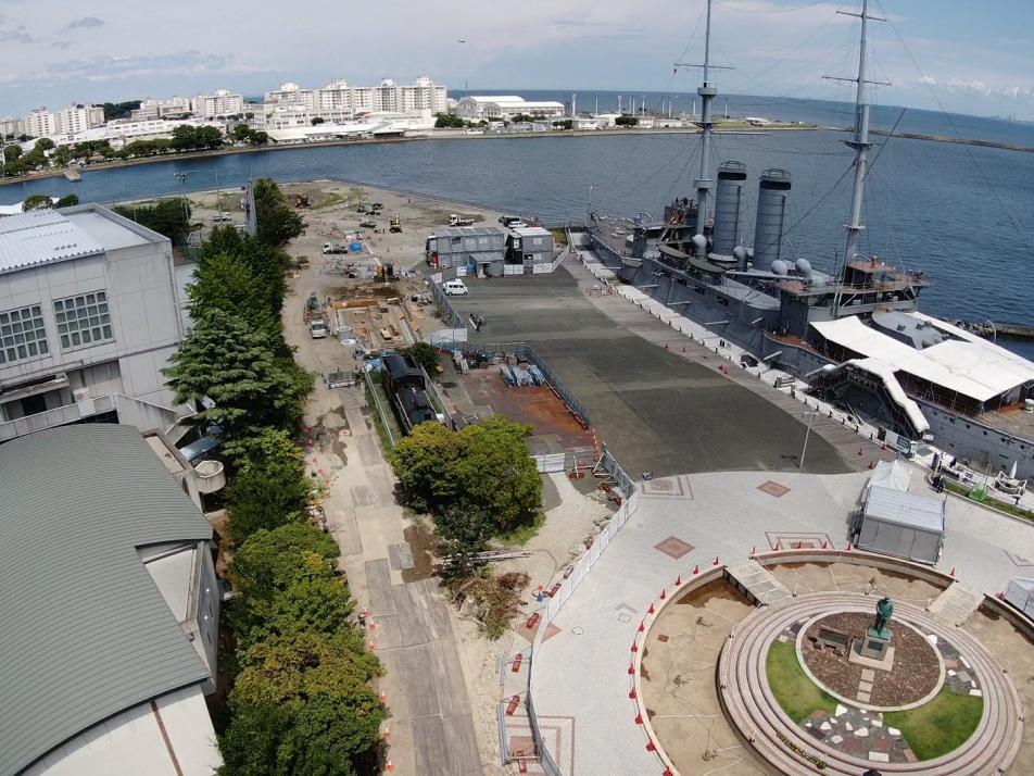 8月入口から海