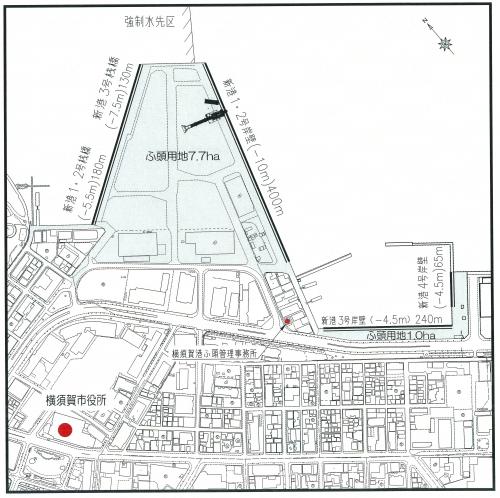 新港ふ頭案内図