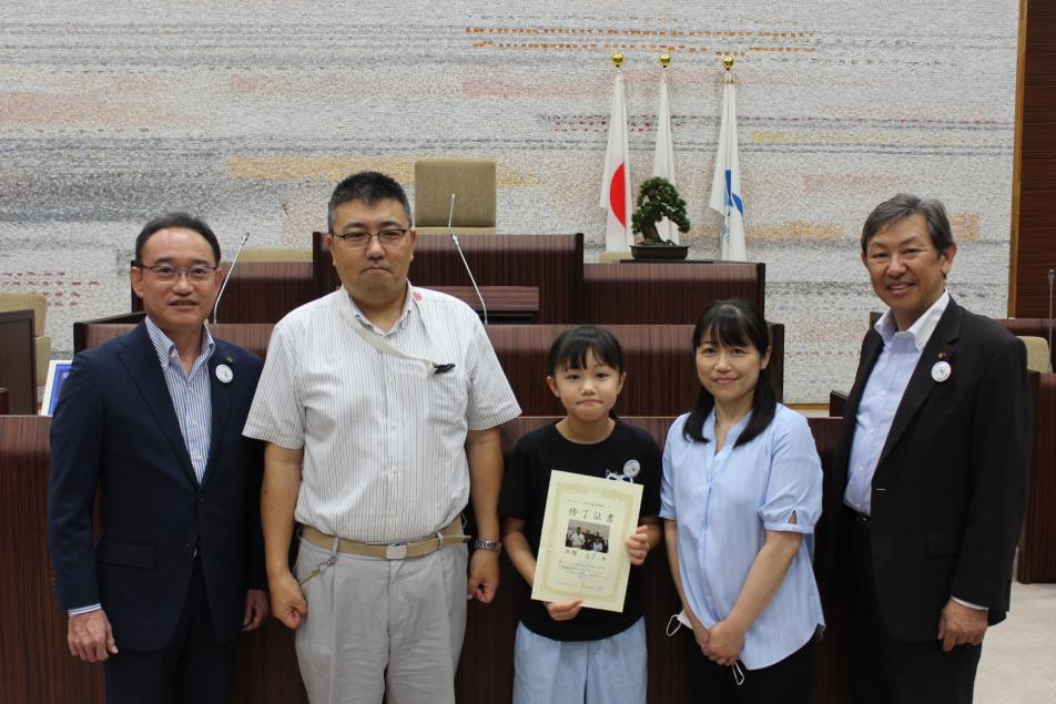 修了証書の授与3