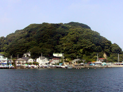 叶神社の社叢林