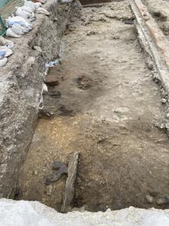 奉行所Ⅱ期のカマド跡