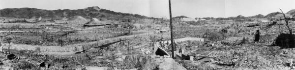 原爆投下後の長崎