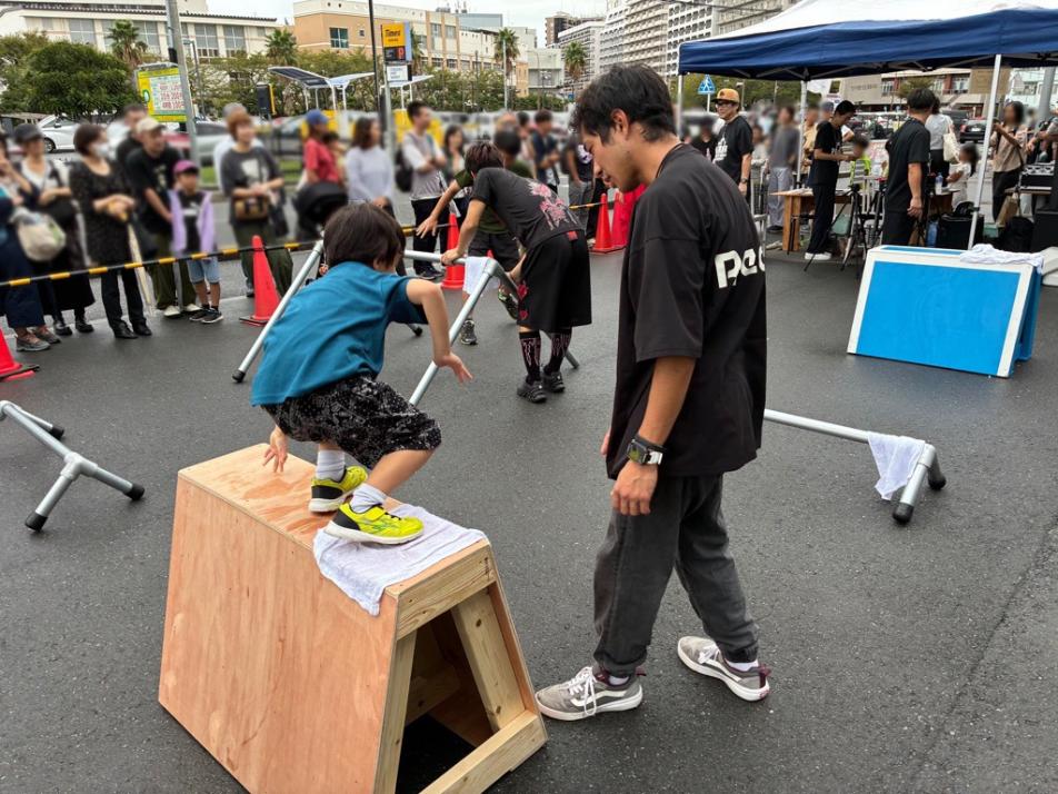 パルクール体験会2