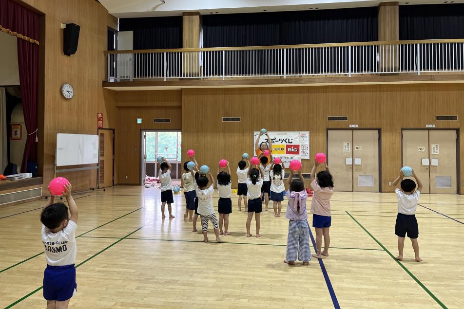 幼児の体力つくり