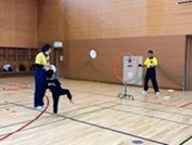 障がい者フライングディスク